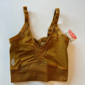 Free People Good Karma Scoop Neck Bra